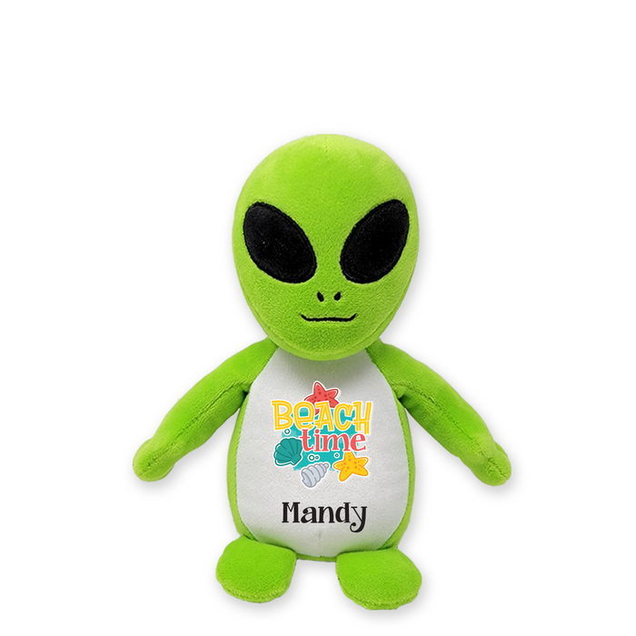 6" Squishy Green Alien