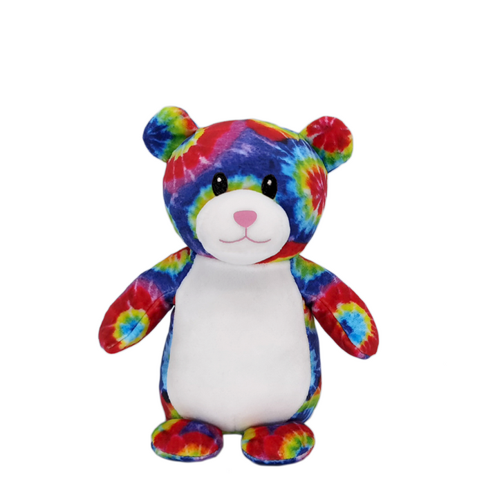6" Squishy Tie-Dye Teddy Bear